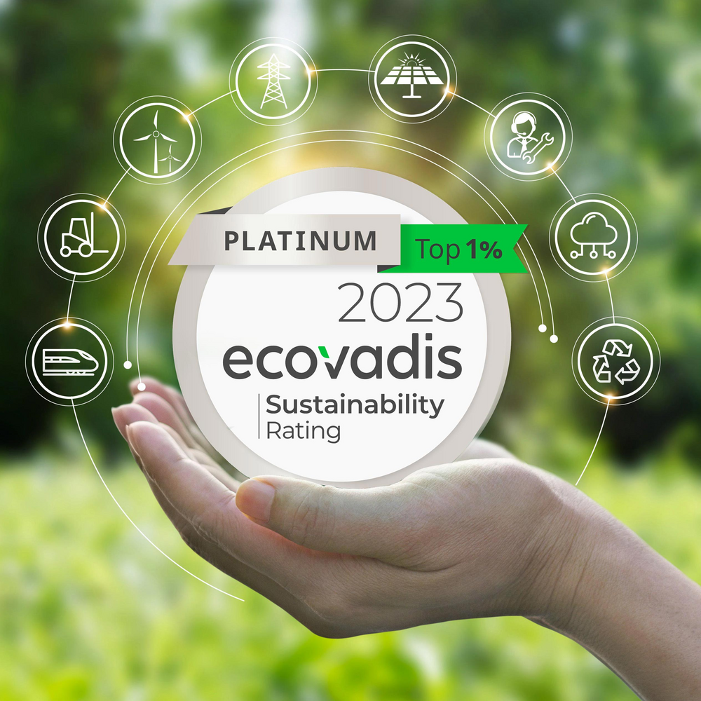 [Translate to Belgium Dutch:] HOPPECKE receives sustainability award from EcoVadis