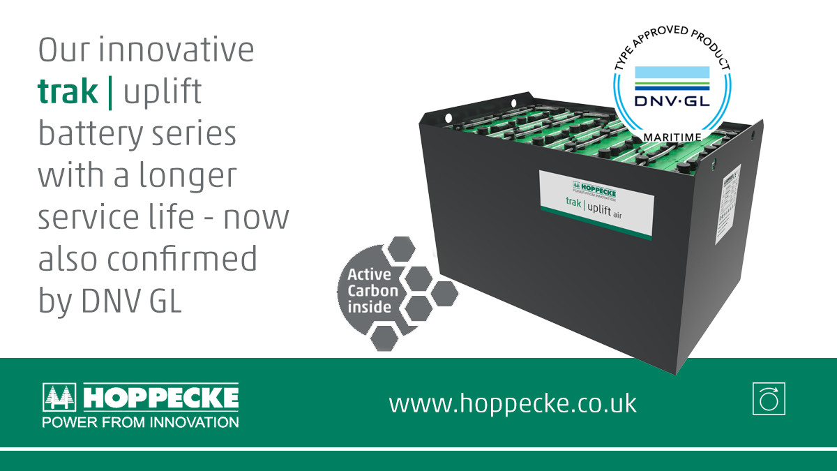 trak | uplift batteries are now certified to have a longer service life! - Thursday, 02.04.2020