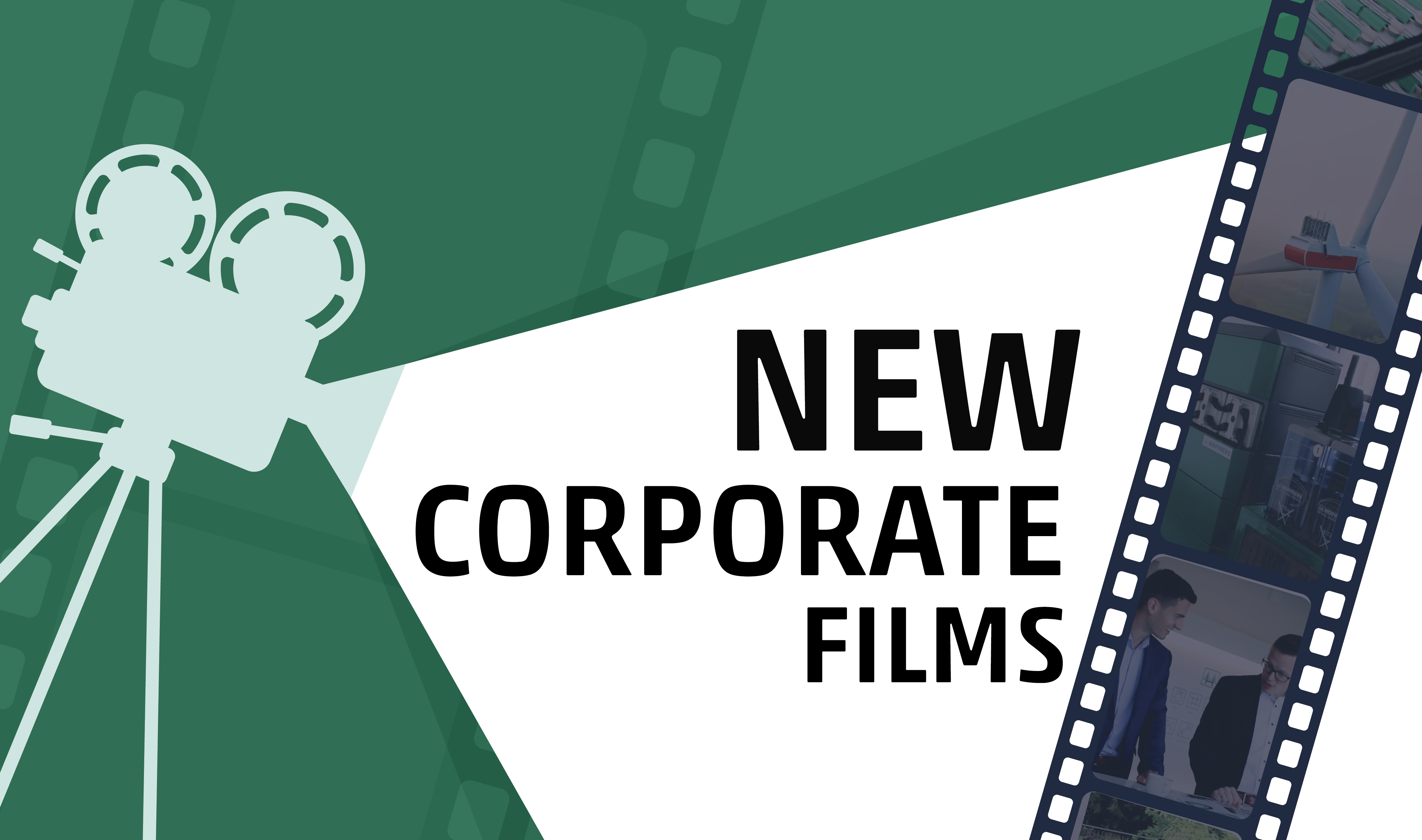 Curtain up for our new corporate films! - Monday, 11.07.2022
