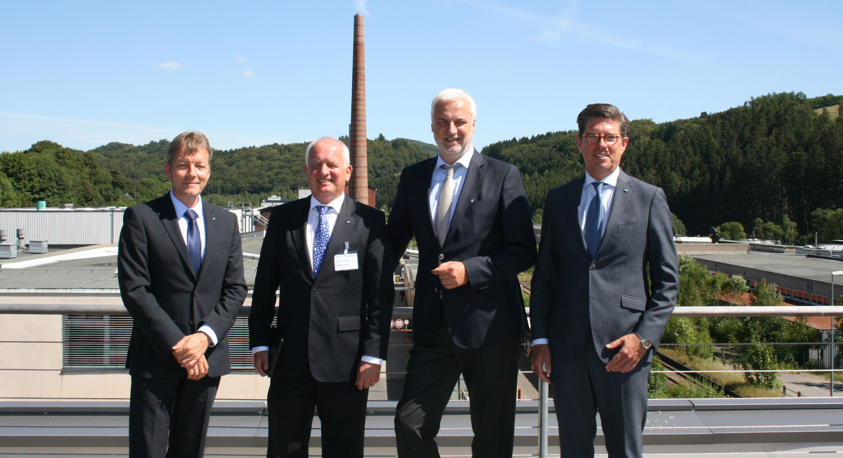 NRW Wirtschaftsminister Duin besucht Hoppecke - Donnerstag, 25.08.2016