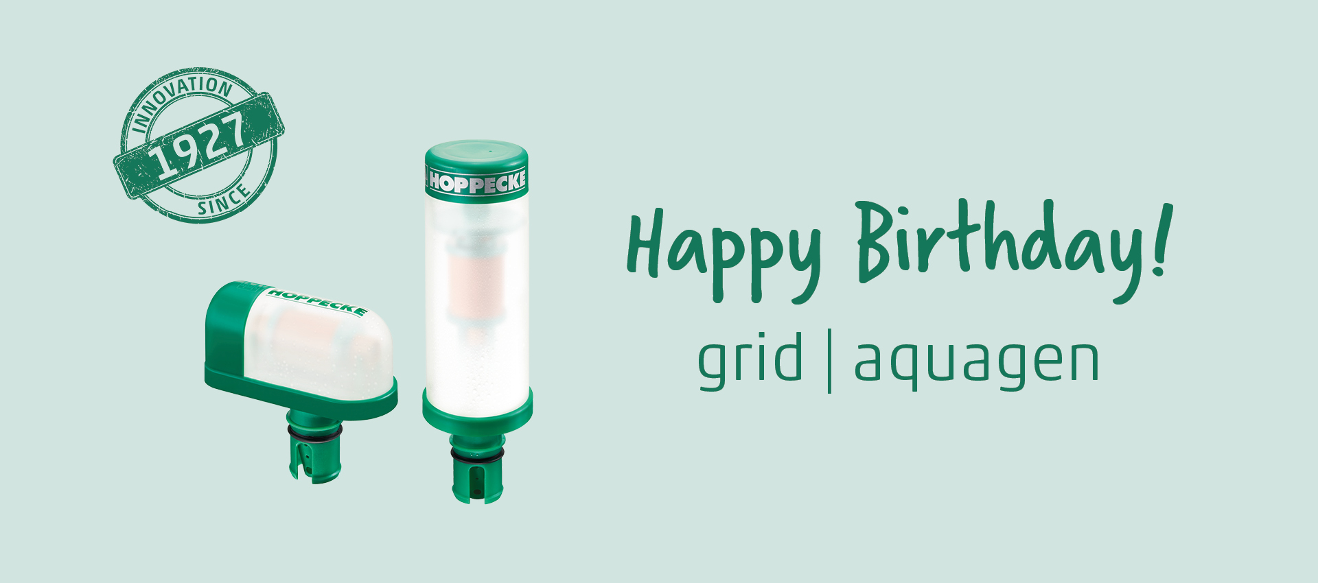 Happy Birthday grid | aquagen! - Thursday, 16.12.2021