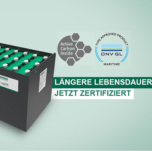 trak | uplift-Batterien jetzt vom DNV GL zertifiziert - Donnerstag, 25.06.2020