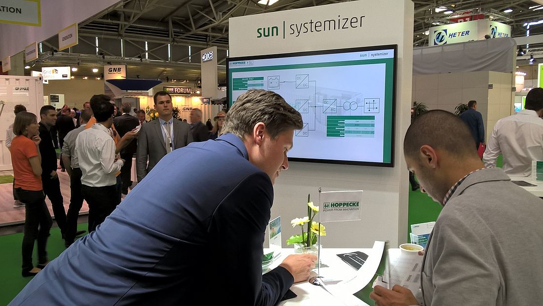 Great interest in new HOPPECKE solutions at Intersolar and ees Europe - Sunday, 11.06.2017