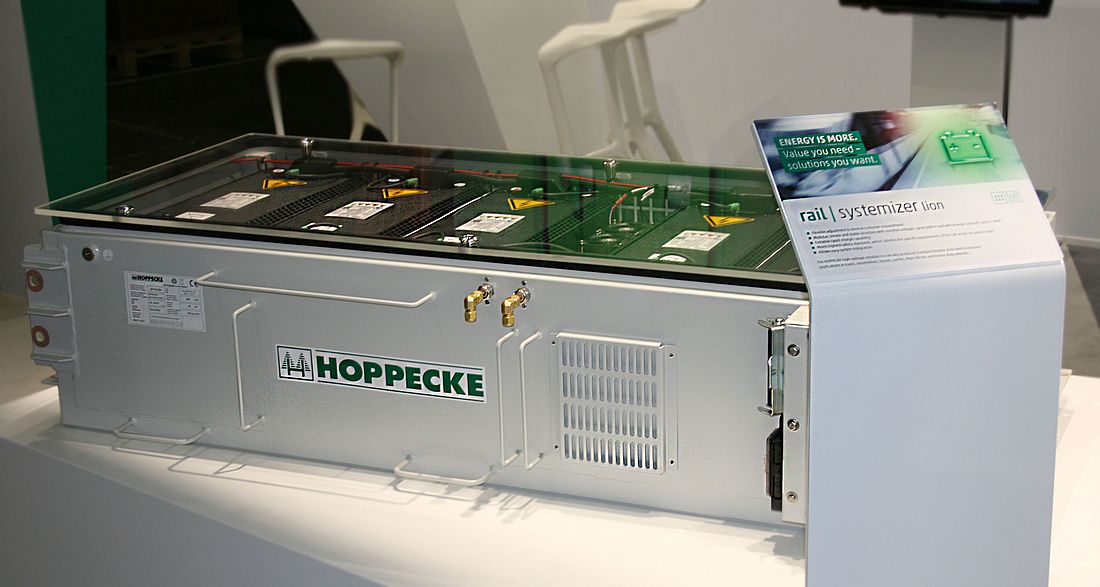 The Future of Mobility: HOPPECKE presents customized energy solutions at the world's largest railway exhibition - Tuesday, 14.08.2018