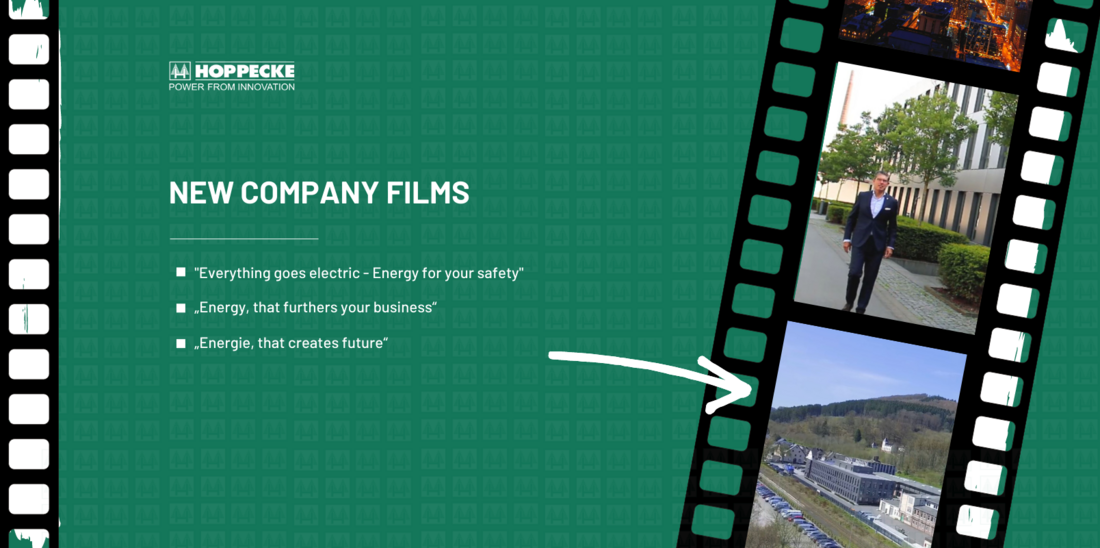 Curtain up for our new corporate films! - Monday, 11.04.2022