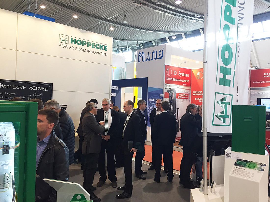 HOPPECKE presents smart energy solutions at LogiMAT 2017 - Tuesday, 14.03.2017
