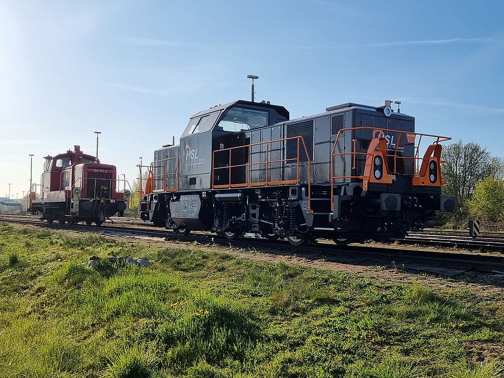 [Translate to English US:] Europe's first lithium hybrid locomotive - Alstom H3 - Hybrid Locomotive