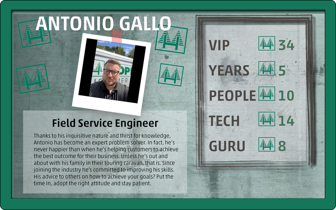 HOPPECKE PROFILE - Antonio Gallo, Field Service Engineer  - Monday, 01.08.2022