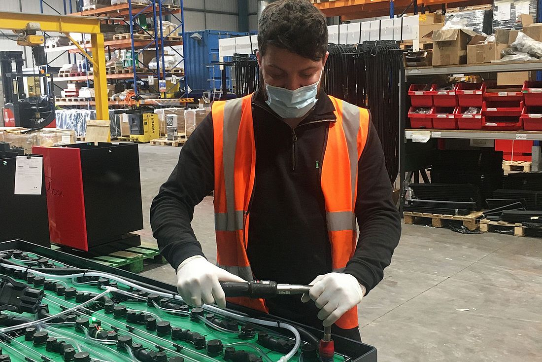 Hoppecke UK is expanding its warehouse team - Wednesday, 23.06.2021