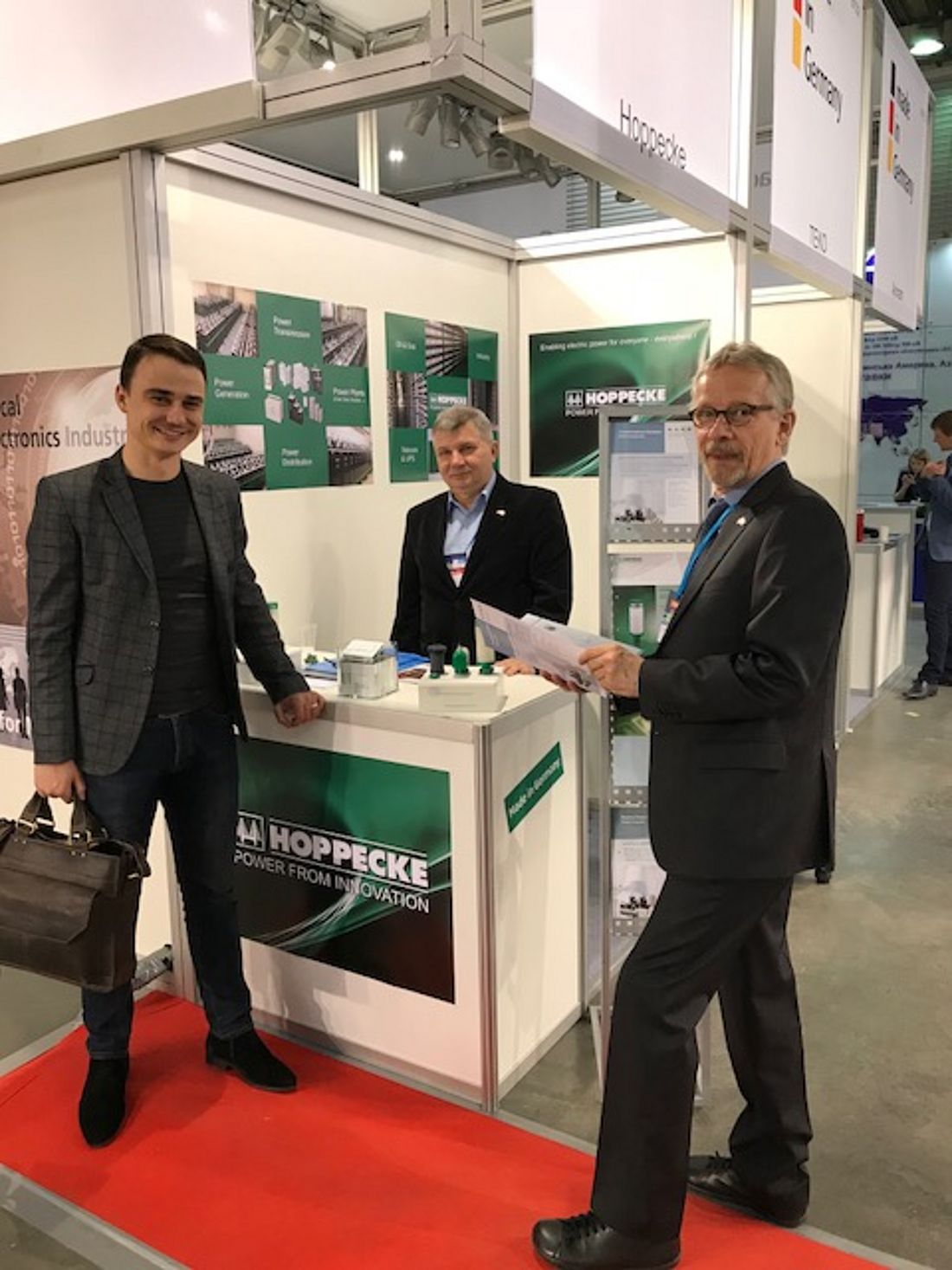 Ukraine's largest fair for electrical engineering and industry: HOPPECKE at Elcom for the fifth time - Wednesday, 18.04.2018
